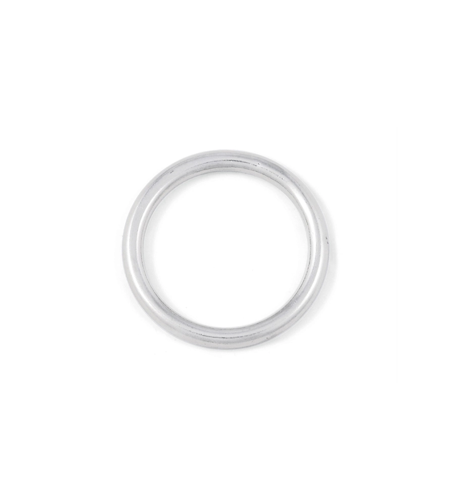 Anello tondo saldato Ø 3 x 20 mm. in acciaio inox a4 - aisi 316 - 4 pz.