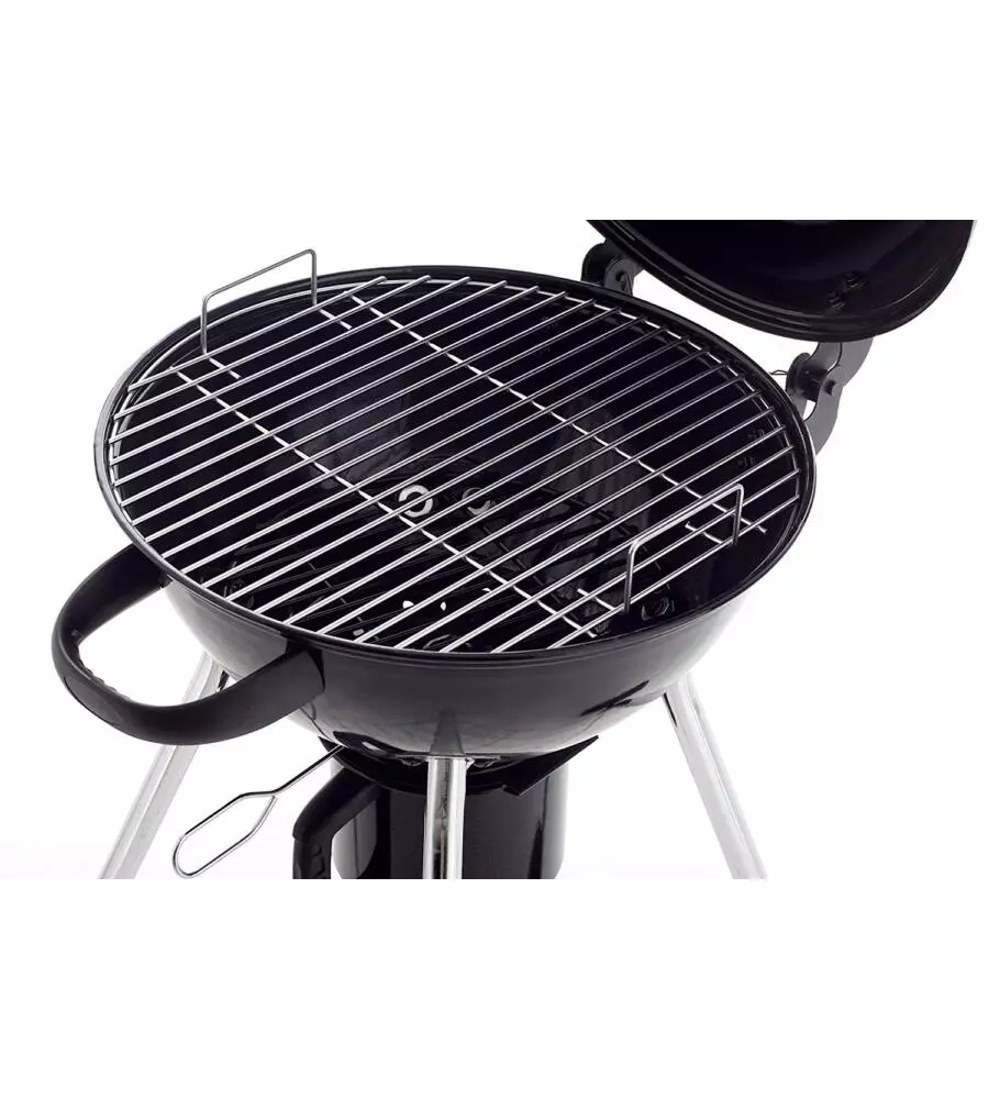 Barbecue a carbone sochef "pupo 47" con griglia di cottura in acciaio, 56x60x82 cm