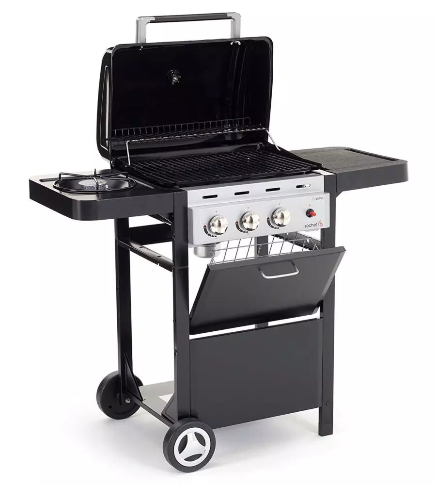 Barbecue a gas "piu gusto" g21306 - sochef.