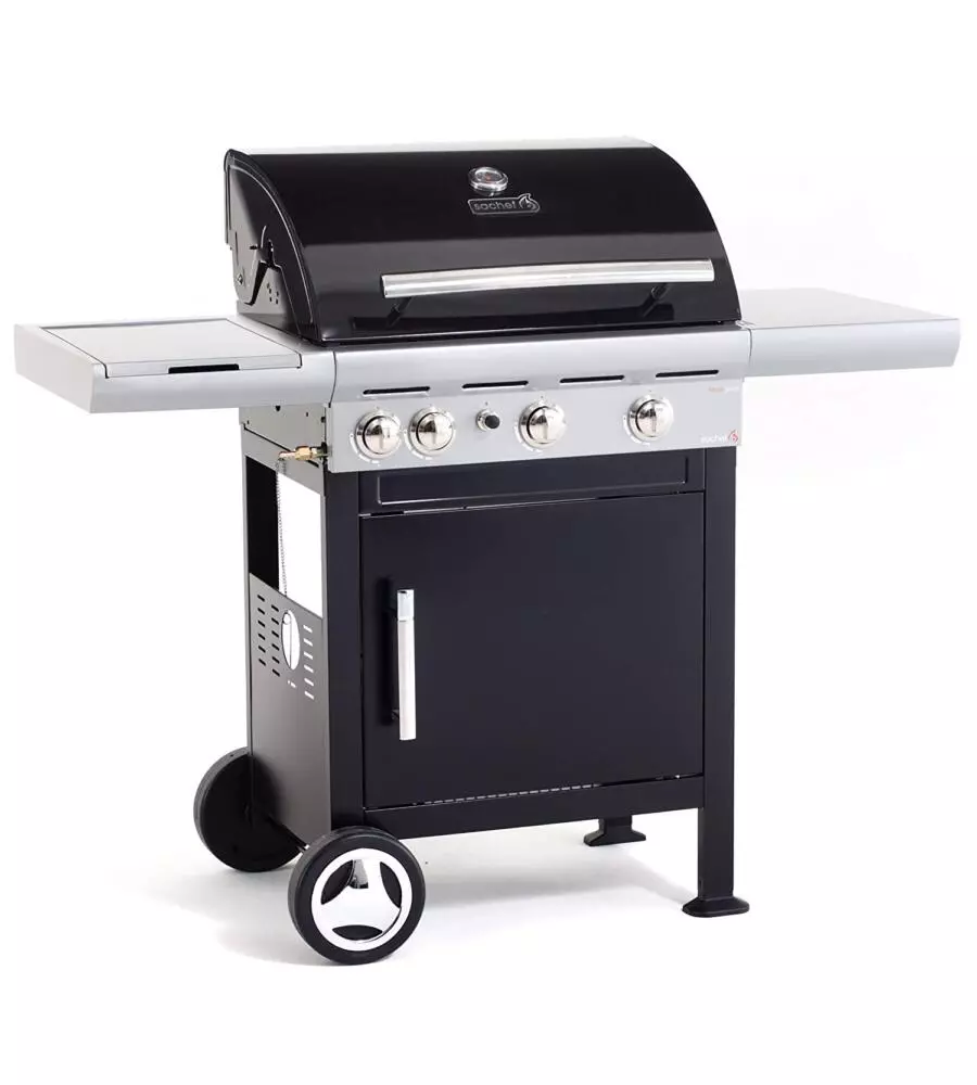 Barbecue a gas "mister gusto" g45250 con cottura australiana - sochef.