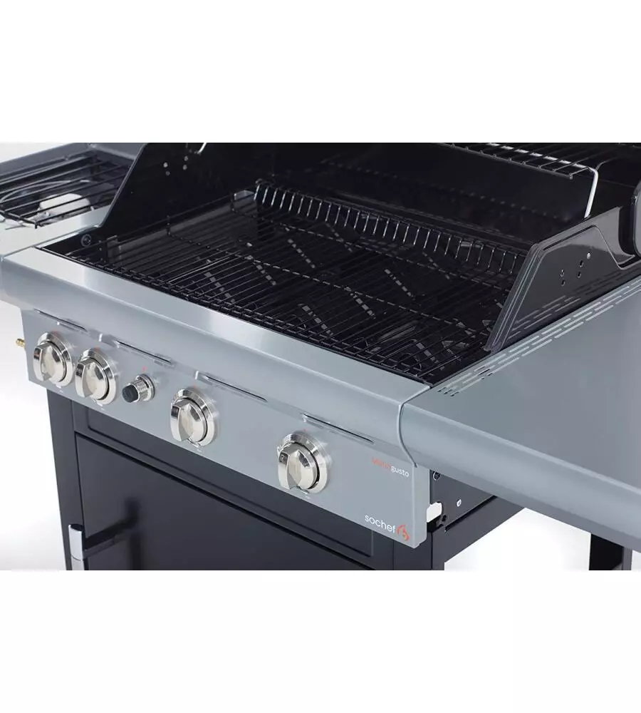 Barbecue a gas "mister gusto" g45250 con cottura australiana - sochef.