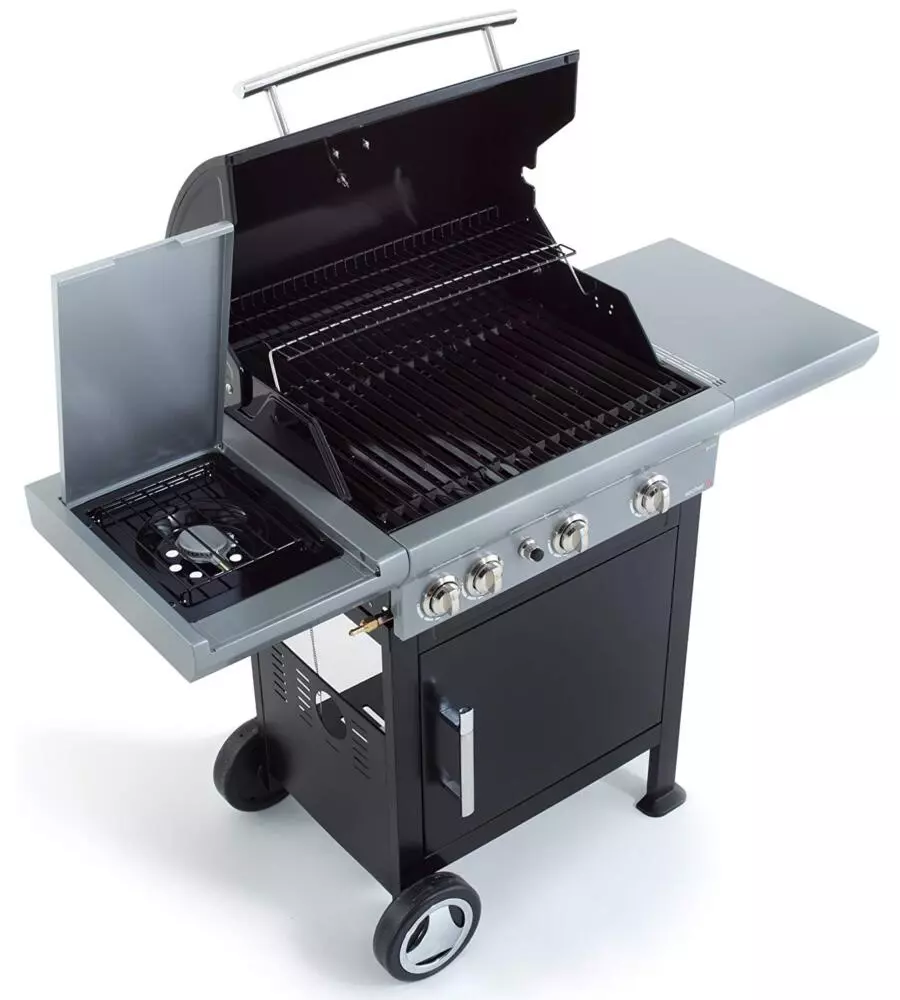 Barbecue a gas "mister gusto" g45250 con cottura australiana - sochef.