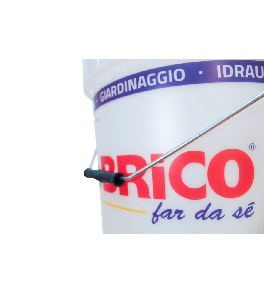 Secchio bianco con coperchio 14 lt