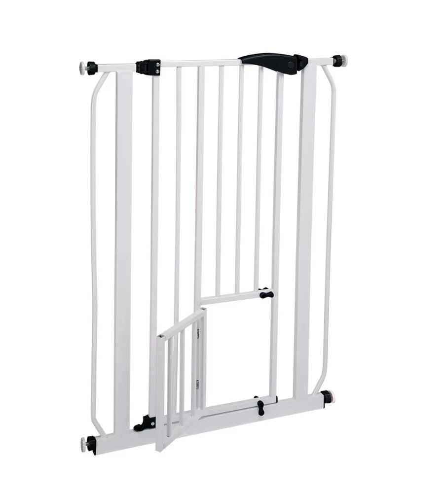 Cancello divisorio in metallo per cani e gatti "pet gate", 73x105 cm - ferplast