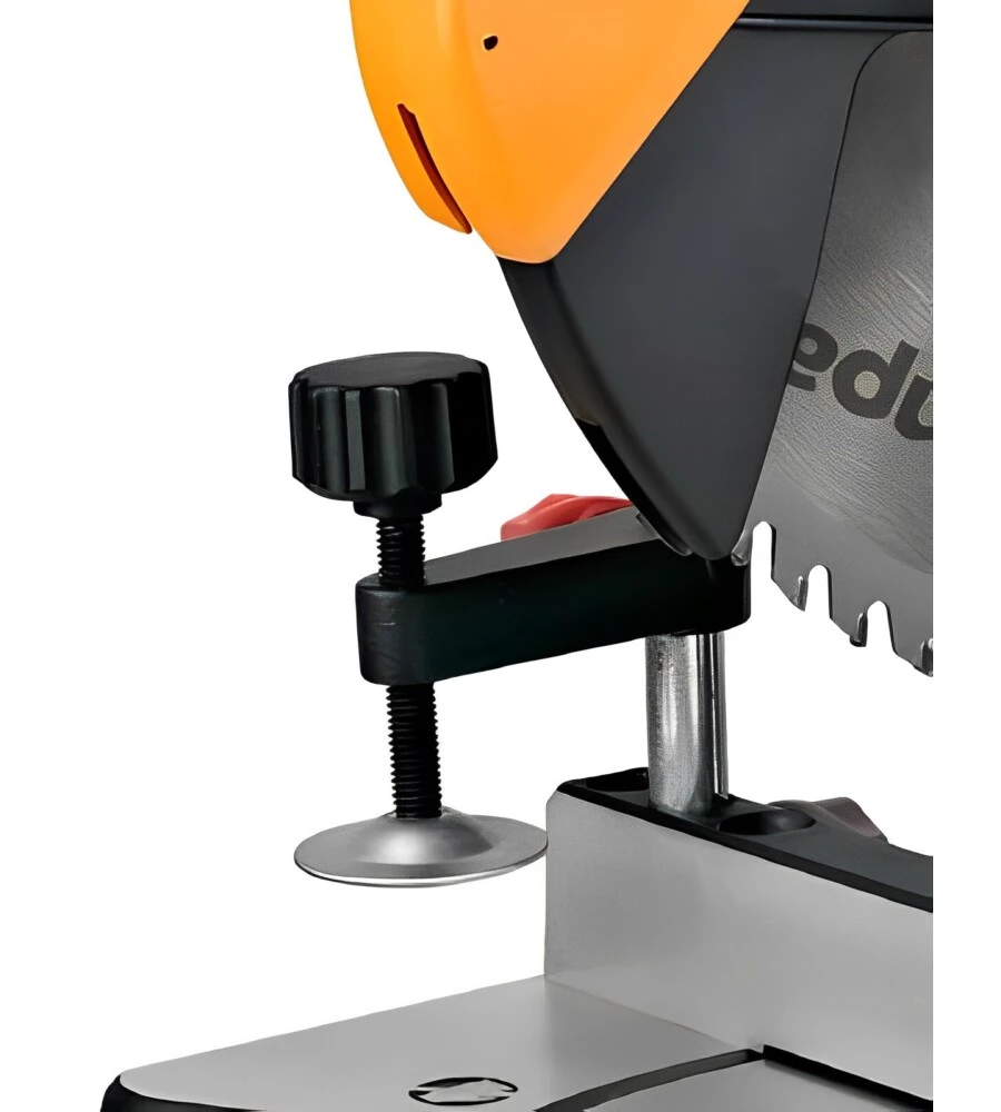 Troncatrice portatile compa "orange 210" in alluminio con motore a spazzole e lama con diametro 210 mm, 1200 w 5000 giri/mm