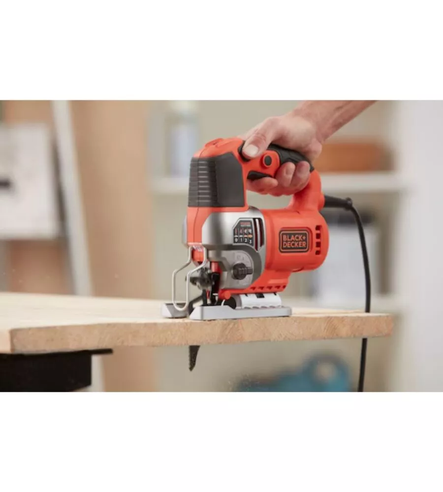 Seghetto alternativo black+decker "bes610k-qs" lama 19 mm 650w