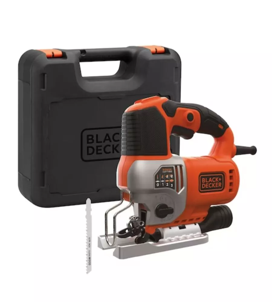 Seghetto alternativo black+decker "bes610k-qs" lama 19 mm 650w