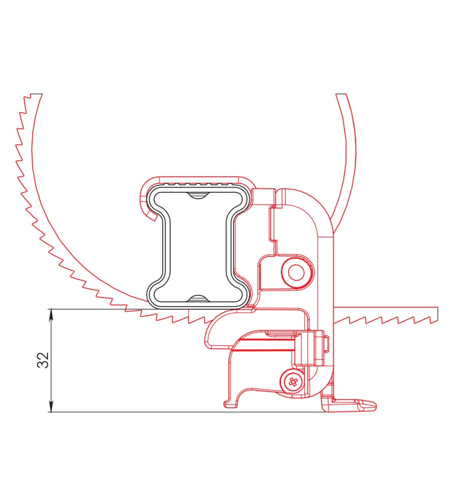 Coppia cinghie u-5 fermascala  n11065