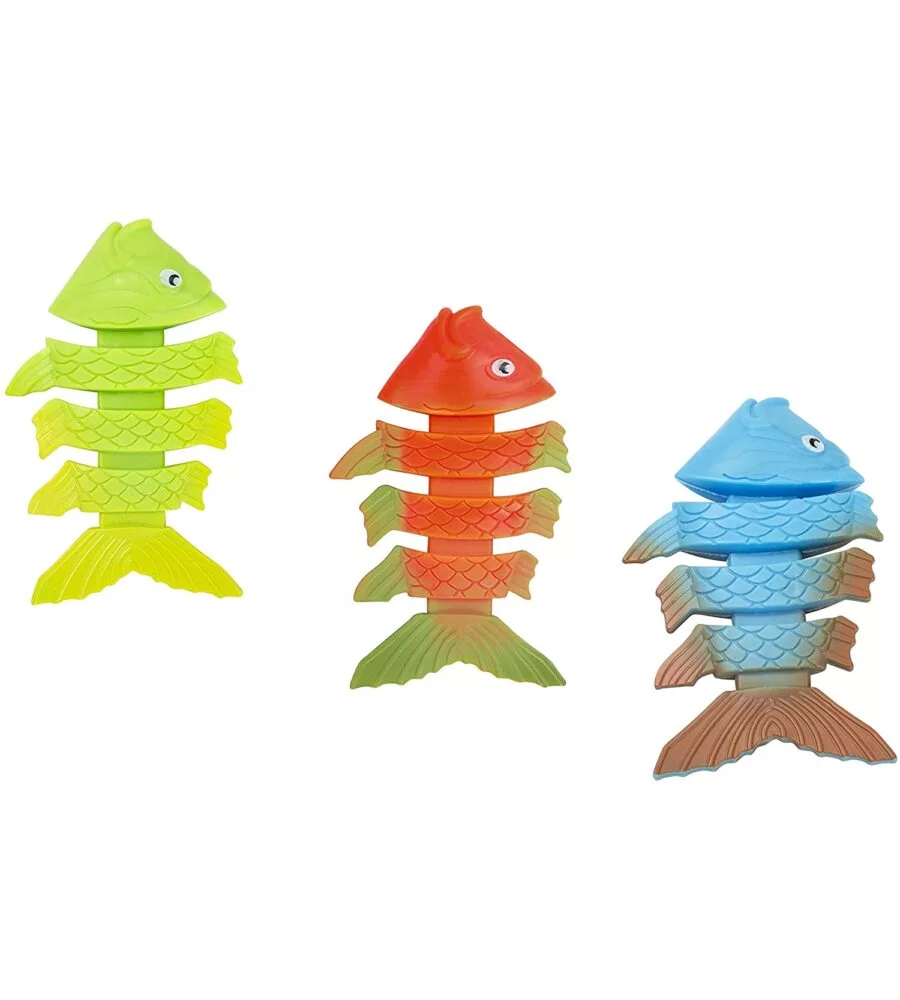 Gioco da bagno subacqueo a forma di pesce, colori assortiti - bestway 26029