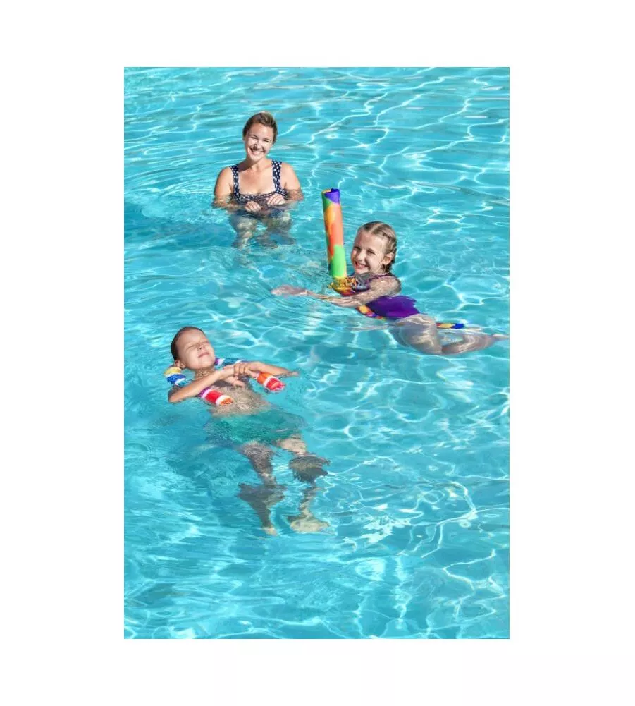 Tubo da piscina galleggiante "aqua bones", 6,4x122 cm - bestway