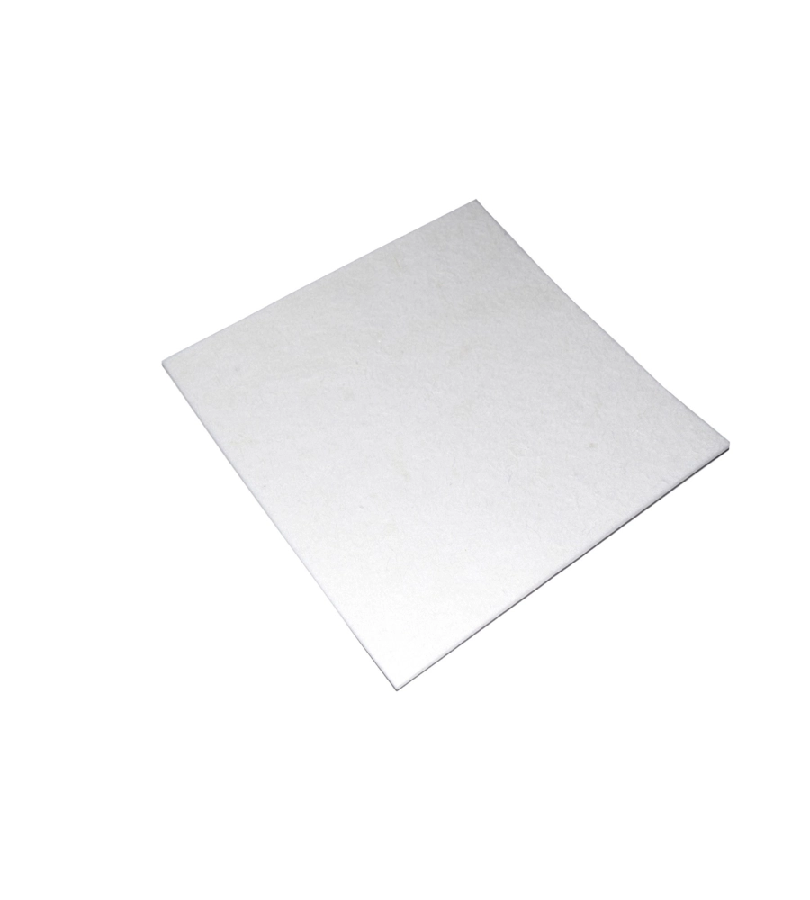 Feltrino adesivo quadrato 250 x 250 mm. - bianco - 1 pz.