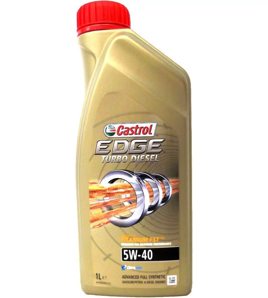 Castrol edge turbo diesel 5w40 titanium - 1 litro