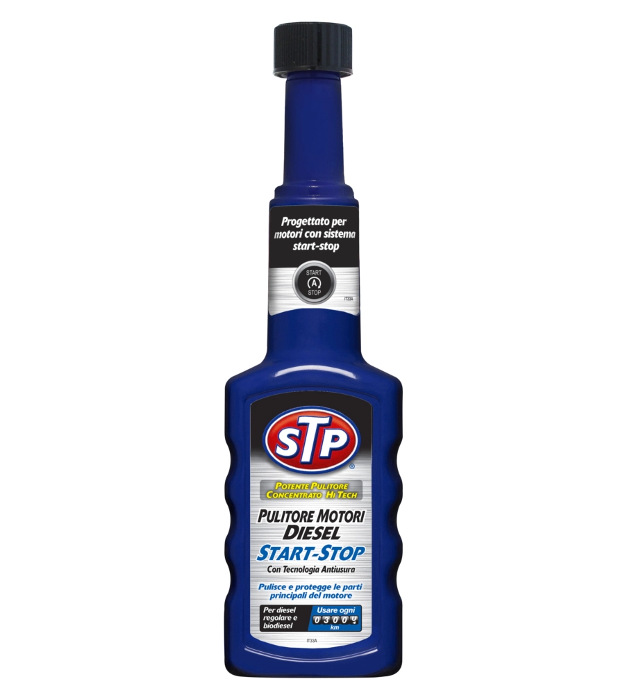 Pulitore diesel "start&stop" di stp, 200 ml