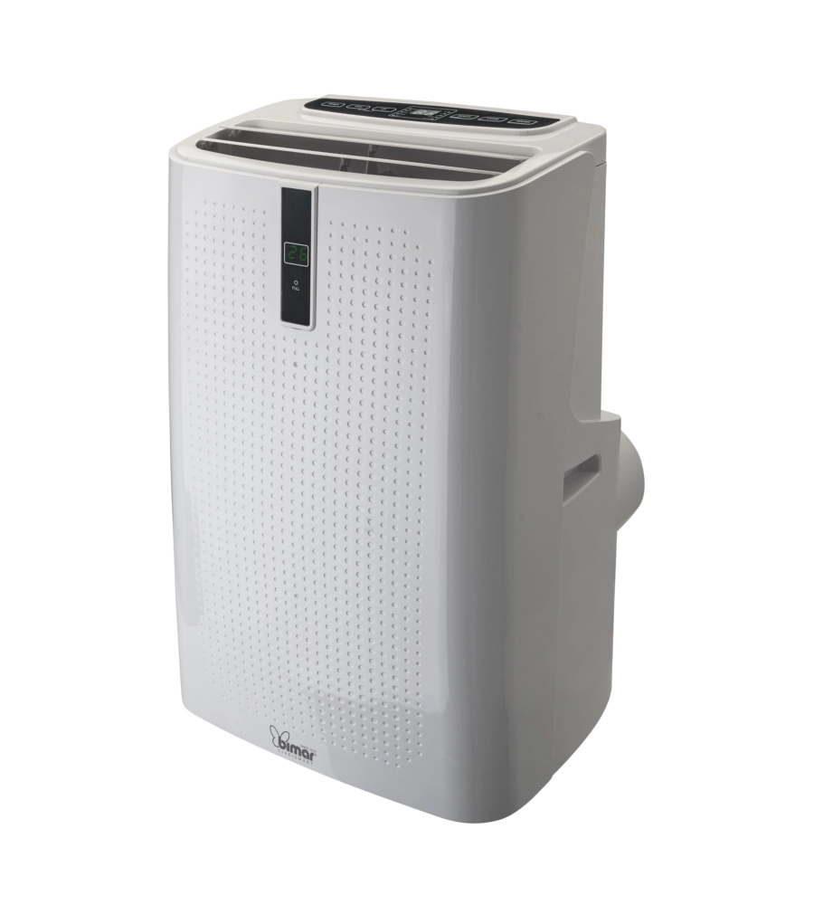 Condizionatore e deumificatore portatile bimar "cp120" 12000btu con pompa calore e wifi