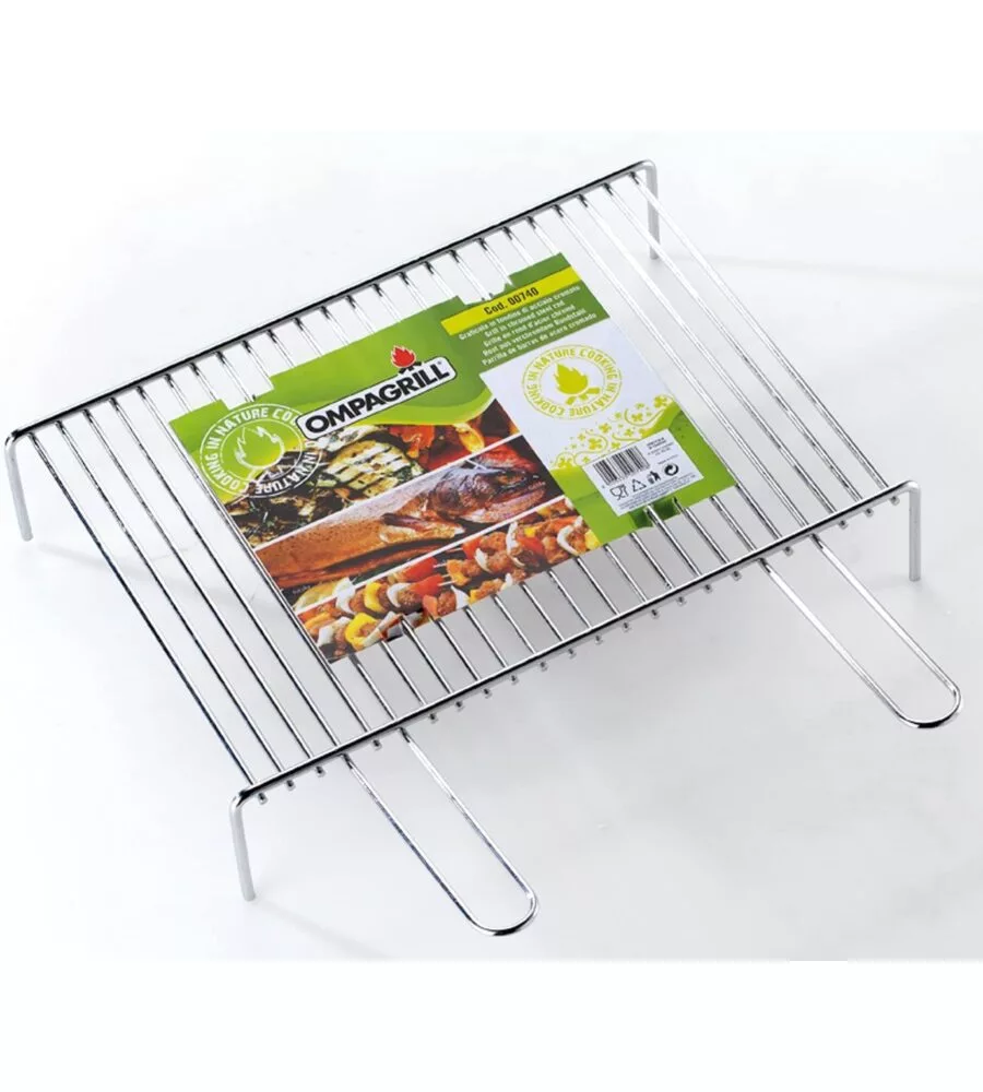 Griglia barbecue in tondino 50x35cm