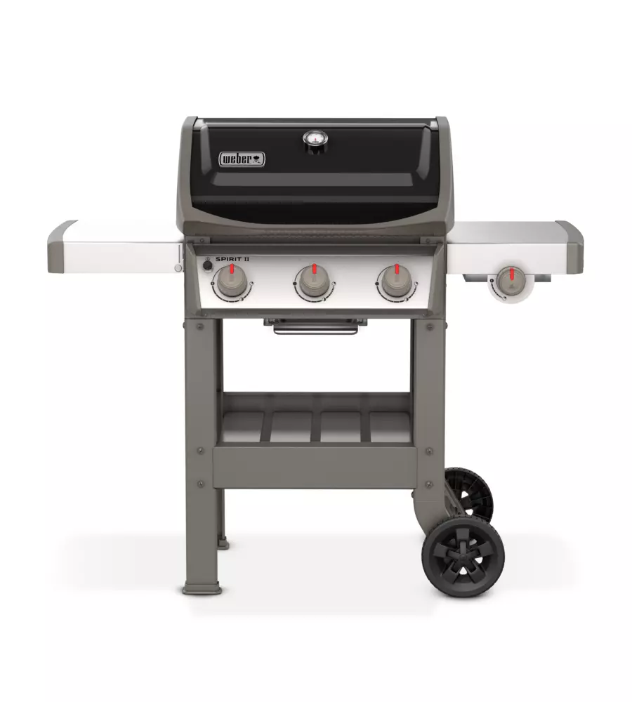 Barbecue a gas con fornello laterale weber "spirit ii e-320" 3 bruciatori - cod. 45012129