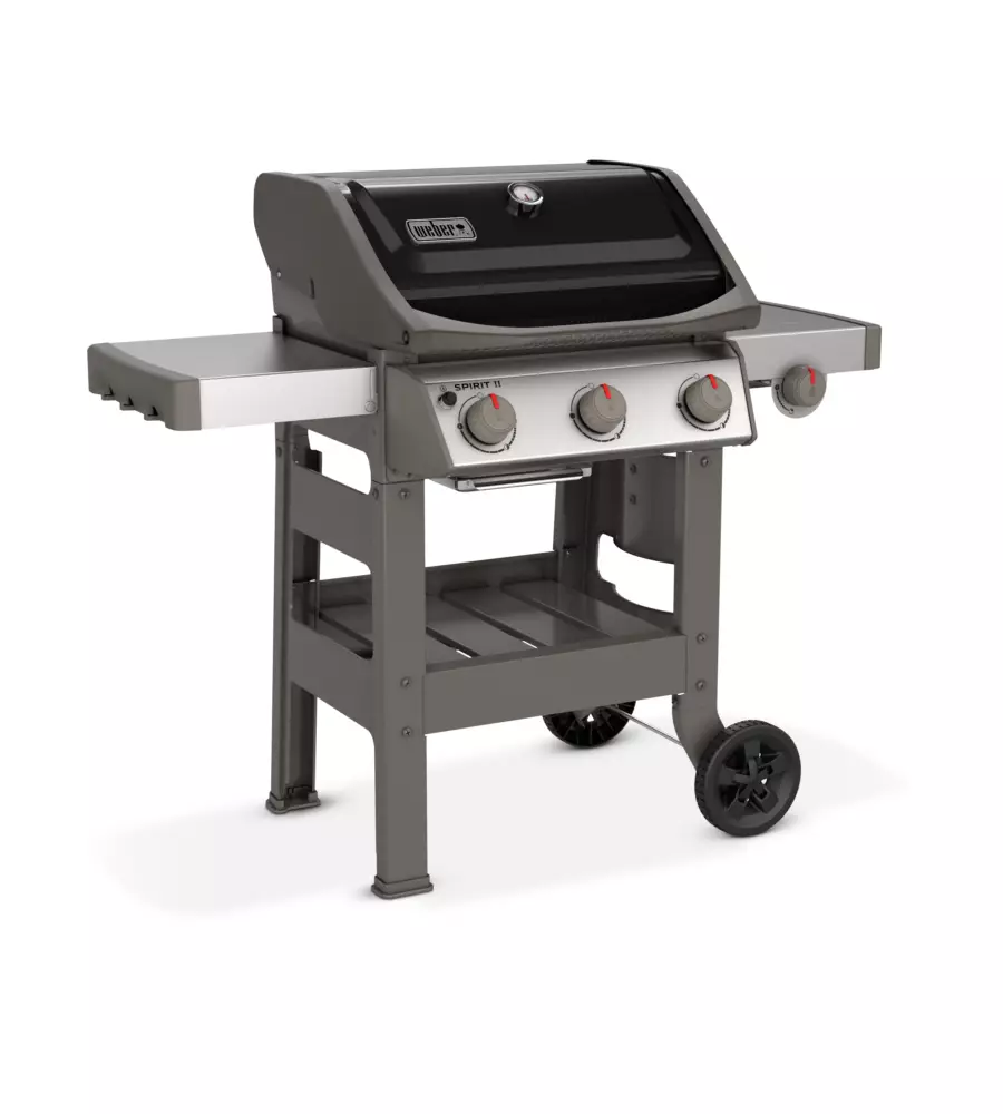 Barbecue a gas con fornello laterale weber "spirit ii e-320" 3 bruciatori - cod. 45012129