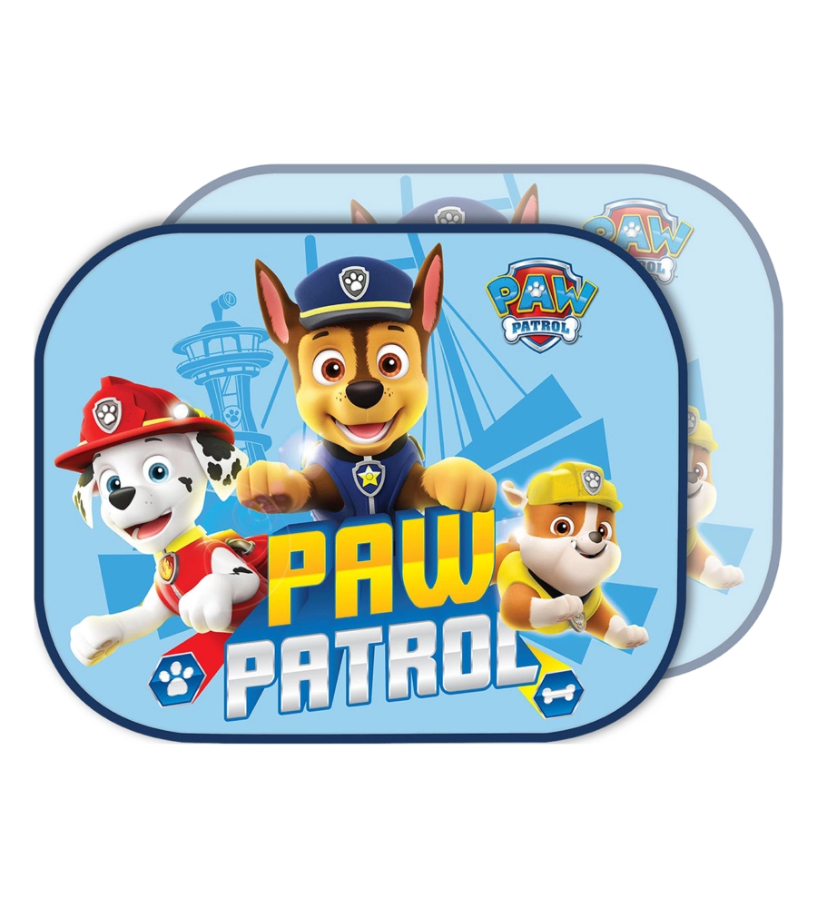 Coppia tendine auto laterali "paw patrol boy", 44x35 cm