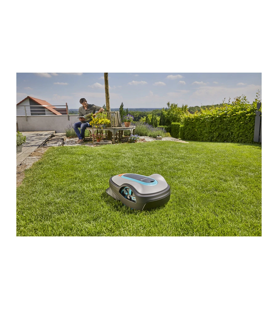 Robot tagliaerba gardena "sileno life 750" area di taglio 750 mq