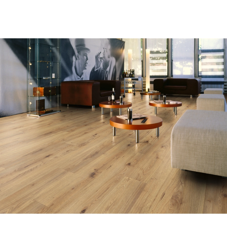 Pavimento laminato rovere millenium 7mm ac3 2,39 m² linea standard