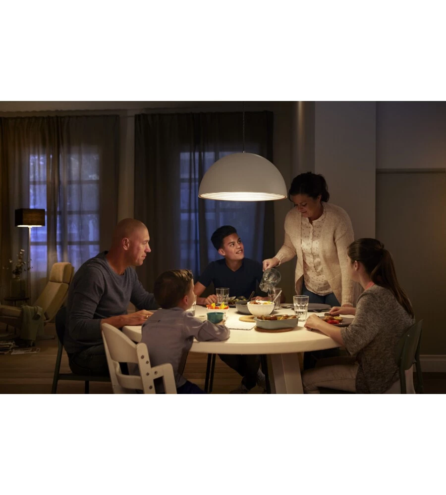 4 lampadine led filament 40w, philips