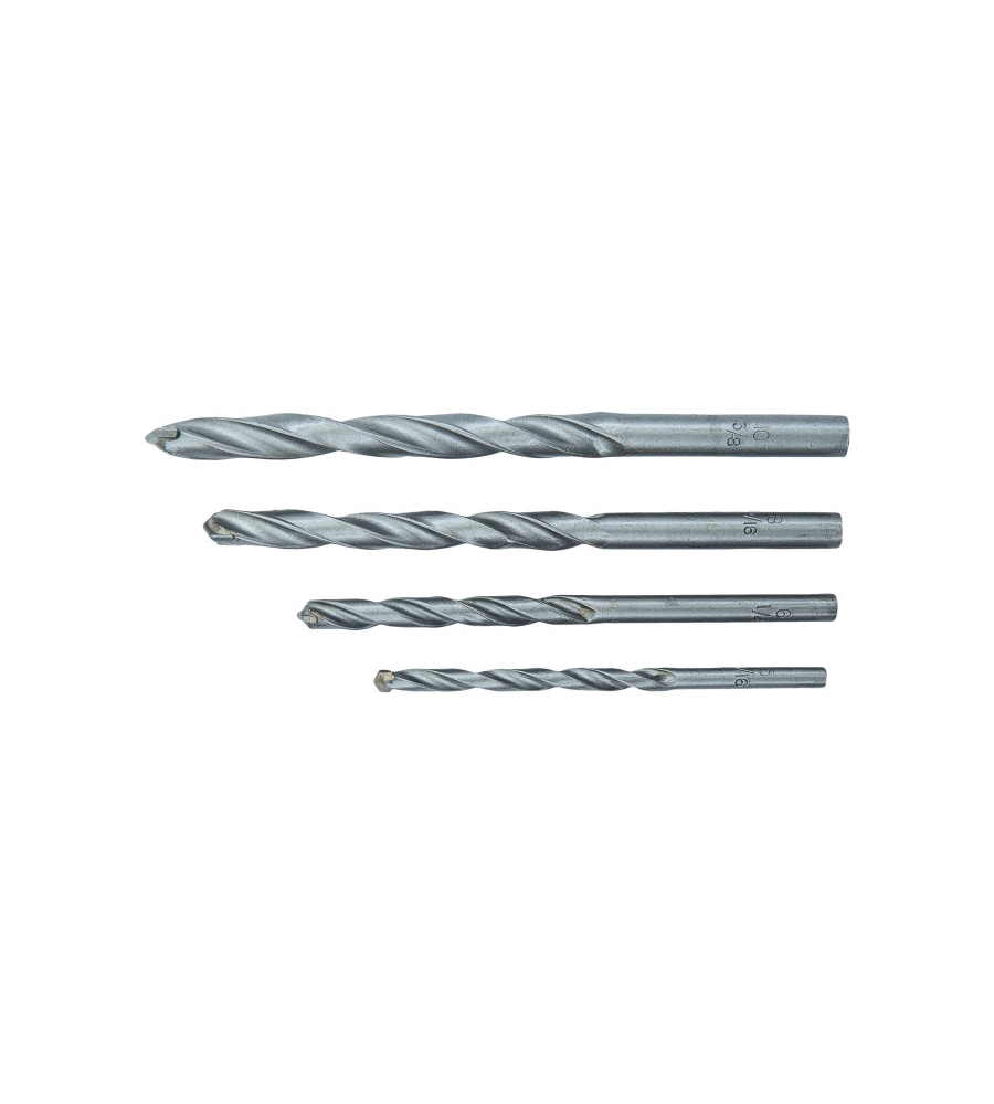 Set punte per pietra da Ø 5 a 10 mm. 4 pz.