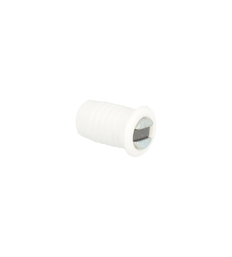 Chiusure magnetiche ad incasso - Ø 12 mm. - bianco - 4 pz.