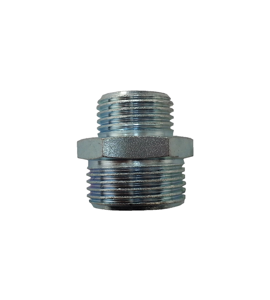 Niples ridotto acciaio zincato 1/2" x 3/8"