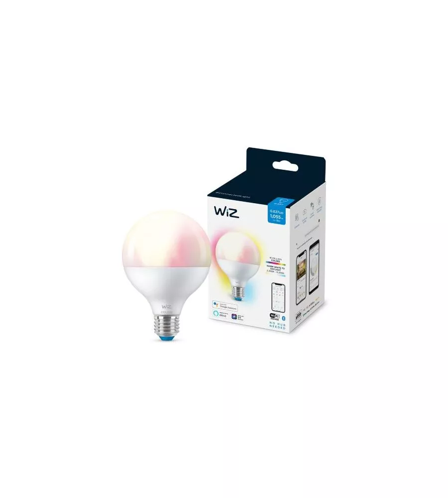 Lampadina globo smart philips smart led g95, 1055 lm