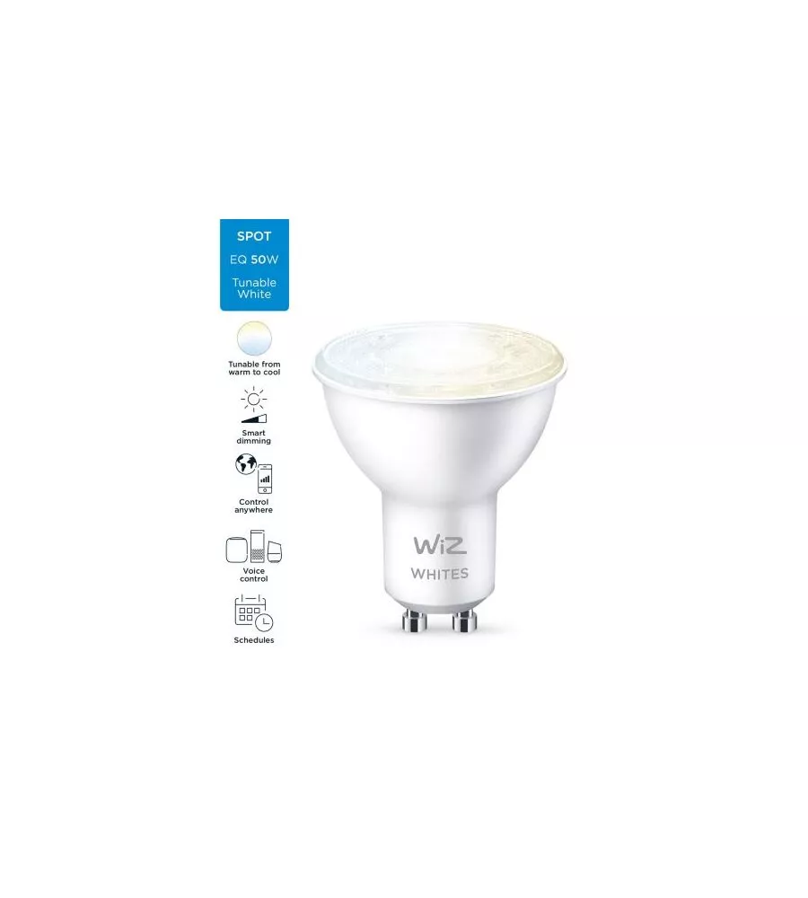 Faretto smart philips smart led par16 gu10, 345 lm