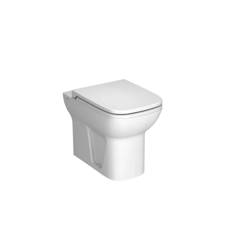 Vaso wc a terra - in ceramica bianco "serie s20" - 54x36x40 cm