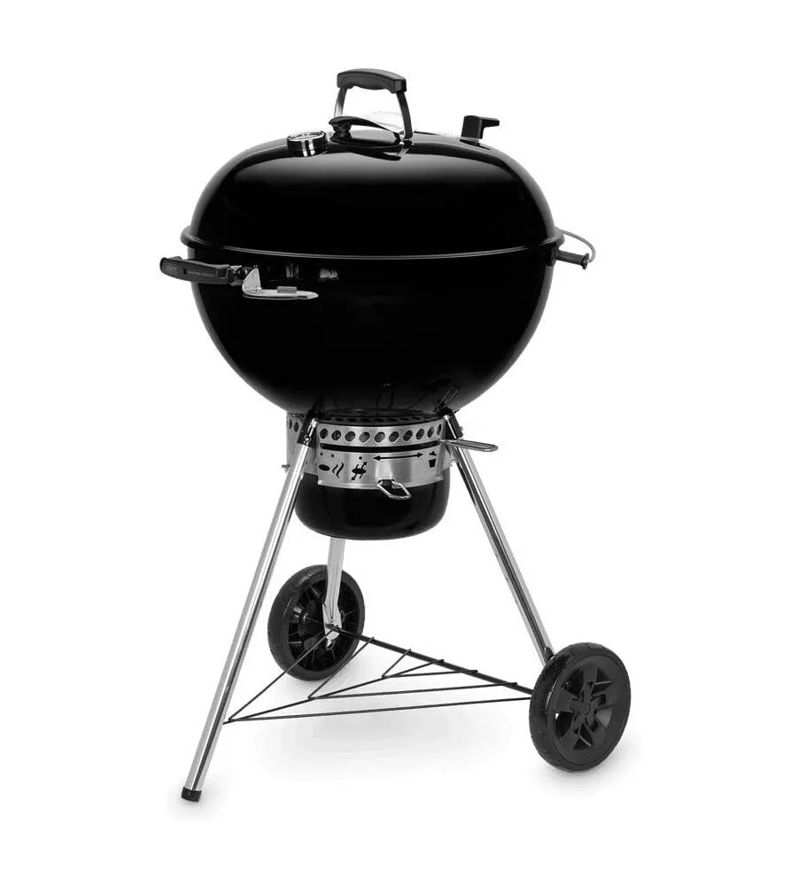 Barbecue a carbone weber "master-touch gbs e-5750" colore nero con griglia 57 cm