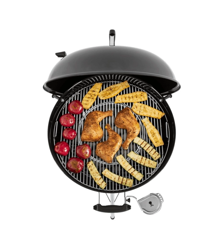 Barbecue a carbone weber "master-touch gbs e-5750" colore nero con griglia 57 cm