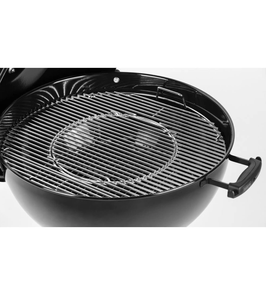 Barbecue a carbone weber "master-touch gbs e-5750" colore nero con griglia 57 cm