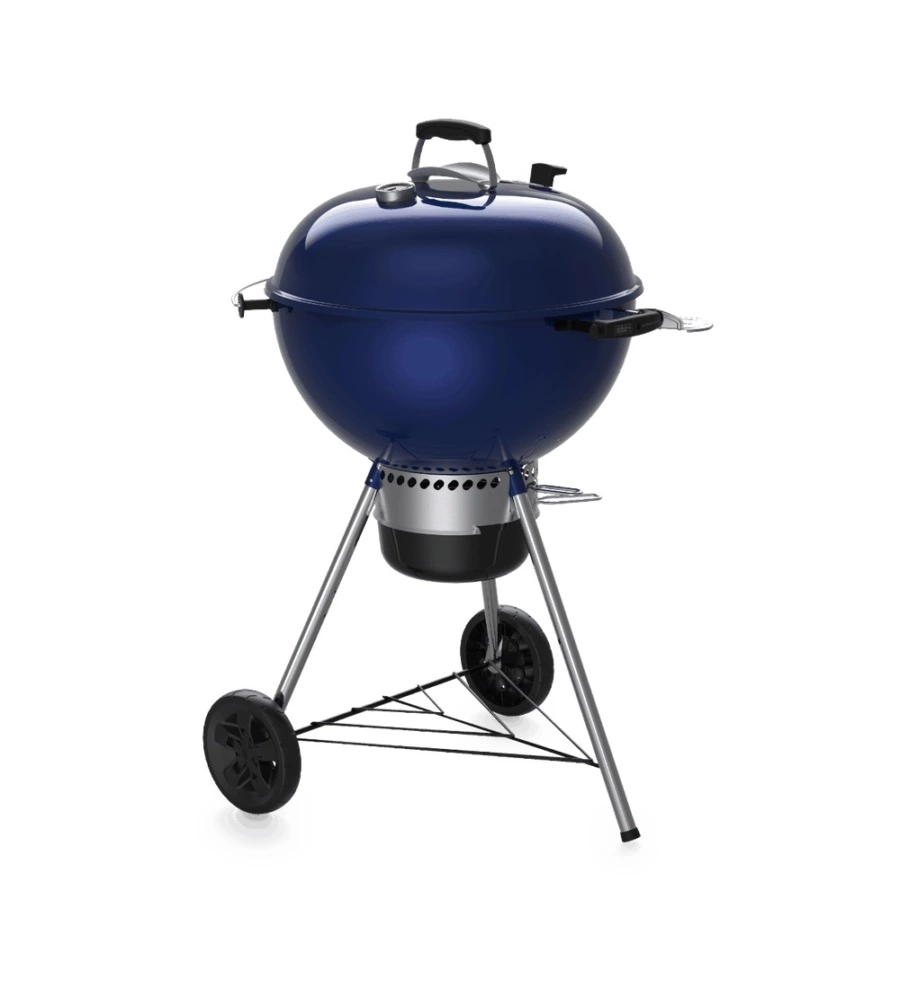 Barbecue a carbone weber "master-touch gbs c-5750" colore blu con griglia 57 cm