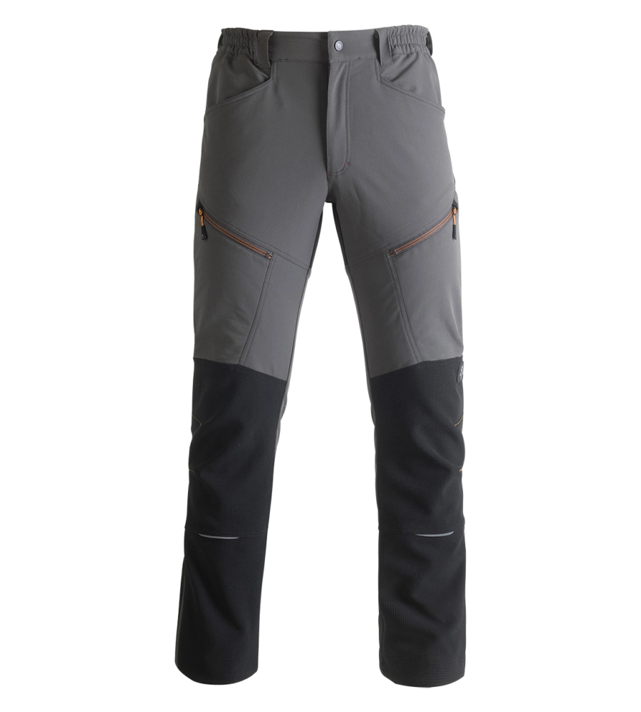 Pantaloni da lavoro vertical grigio/nero, tg m - kapriol