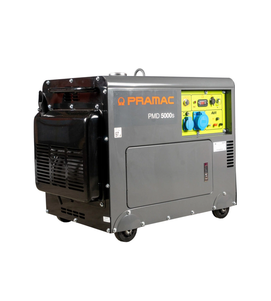 Generatore di corrente a diesel pramac "pmd5000s" 4500 w