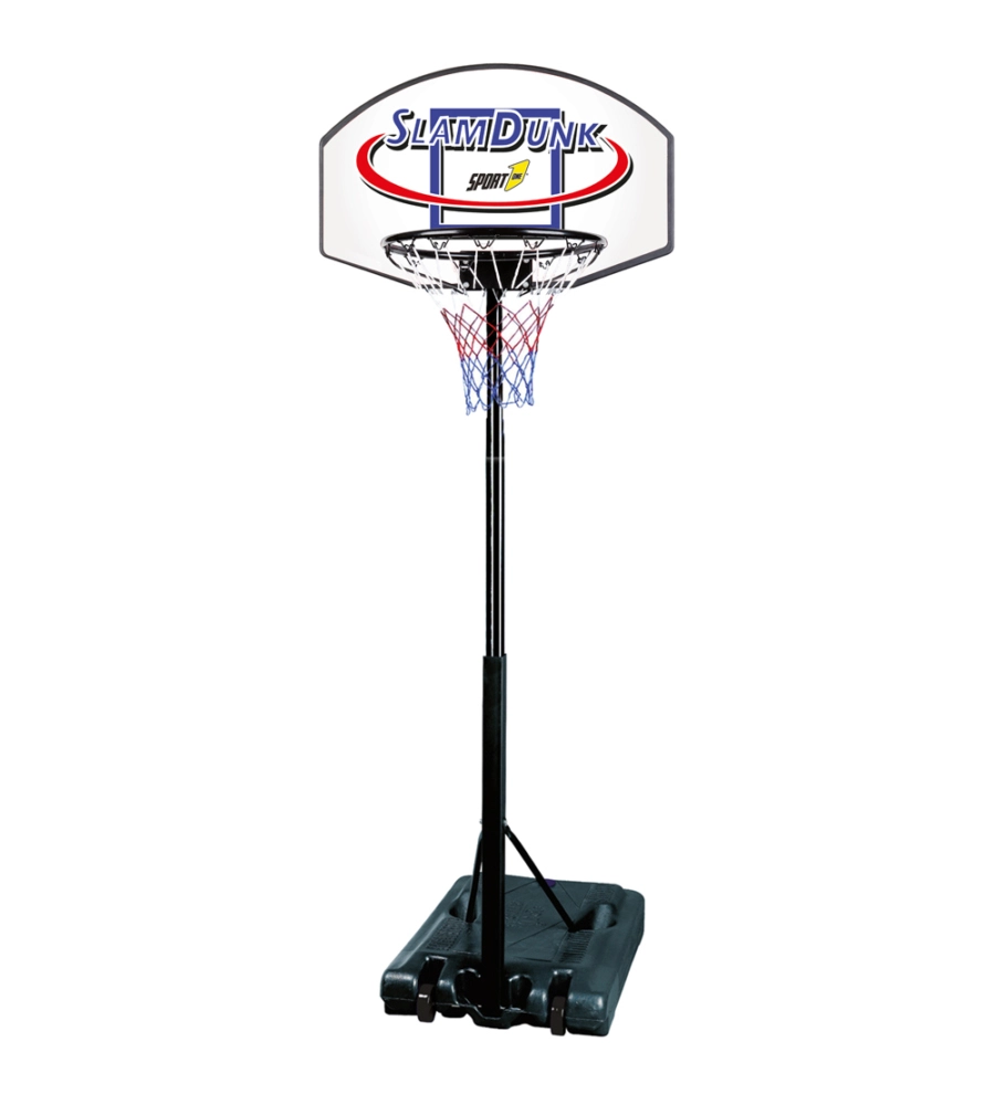 Piantana basket per bambini regolabile slam dunk, 140/220cm