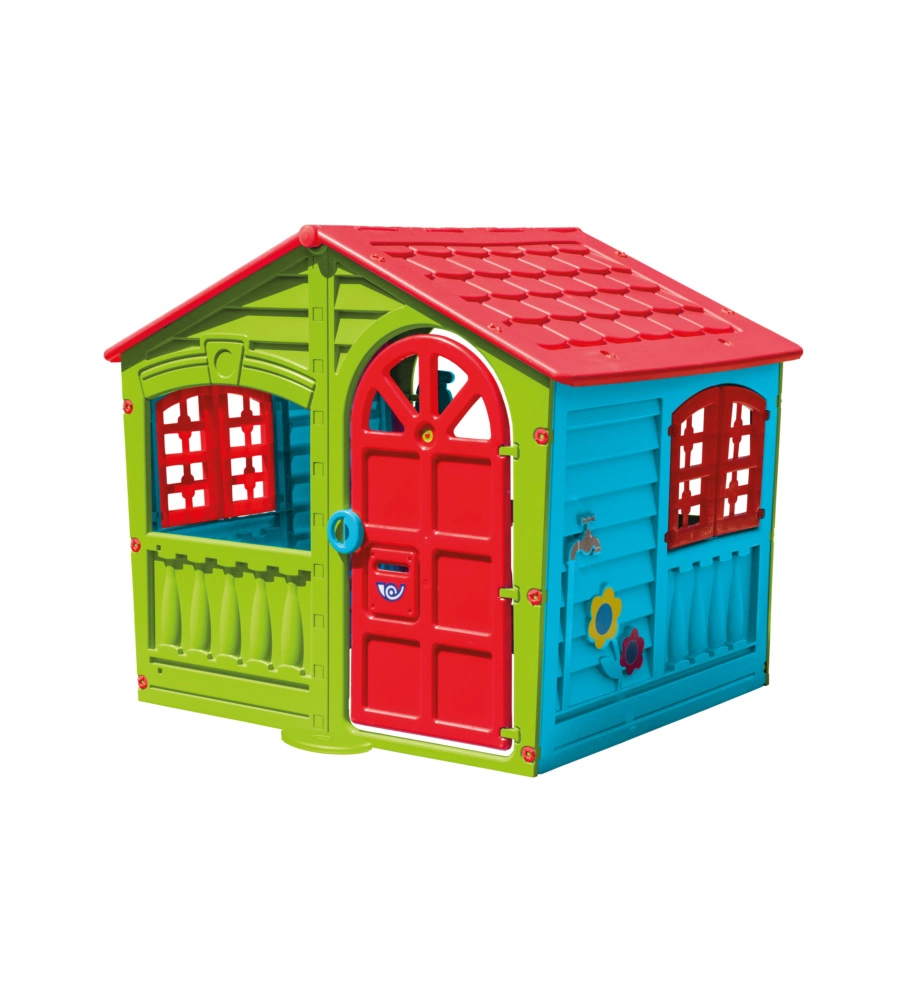 Casetta per bambini da esterno "house of fun ", 130x111x115 cm