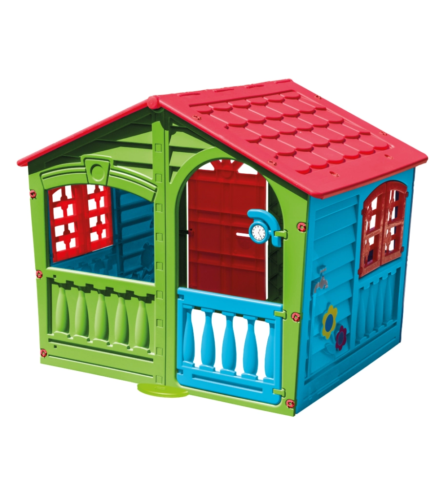 Casetta per bambini da esterno "house of fun ", 130x111x115 cm