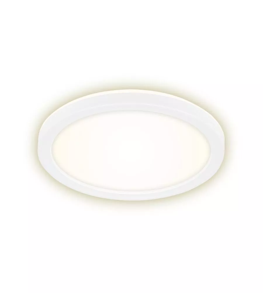 Plafoniera led con retroilluminazione Ø19 cm, 1400 lm