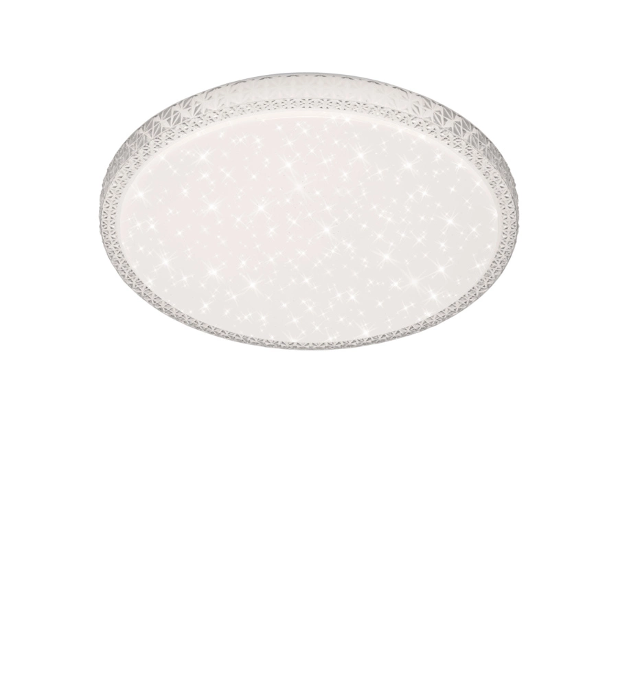 Plafoniera led con telecomando Ø 39 cm, 24 w