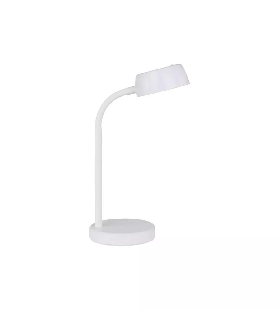 Lampada da tavolo led "cabales" bianco 4,5w, 490 lm