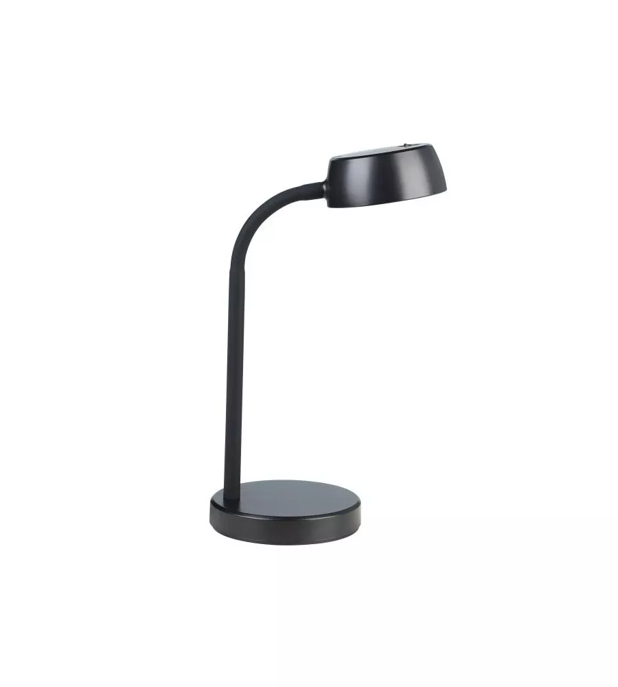 Lampada da tavolo led "cabales" nero 4,5w, 490 lm