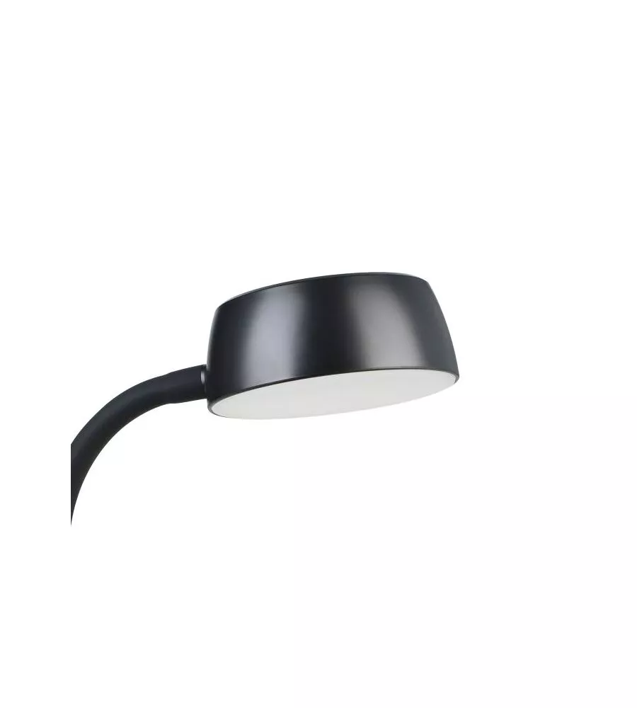 Lampada da tavolo led "cabales" nero 4,5w, 490 lm