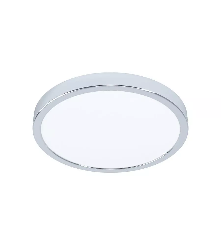 Plafoniera led "fueva" cromo d28 cm, 2300 lm