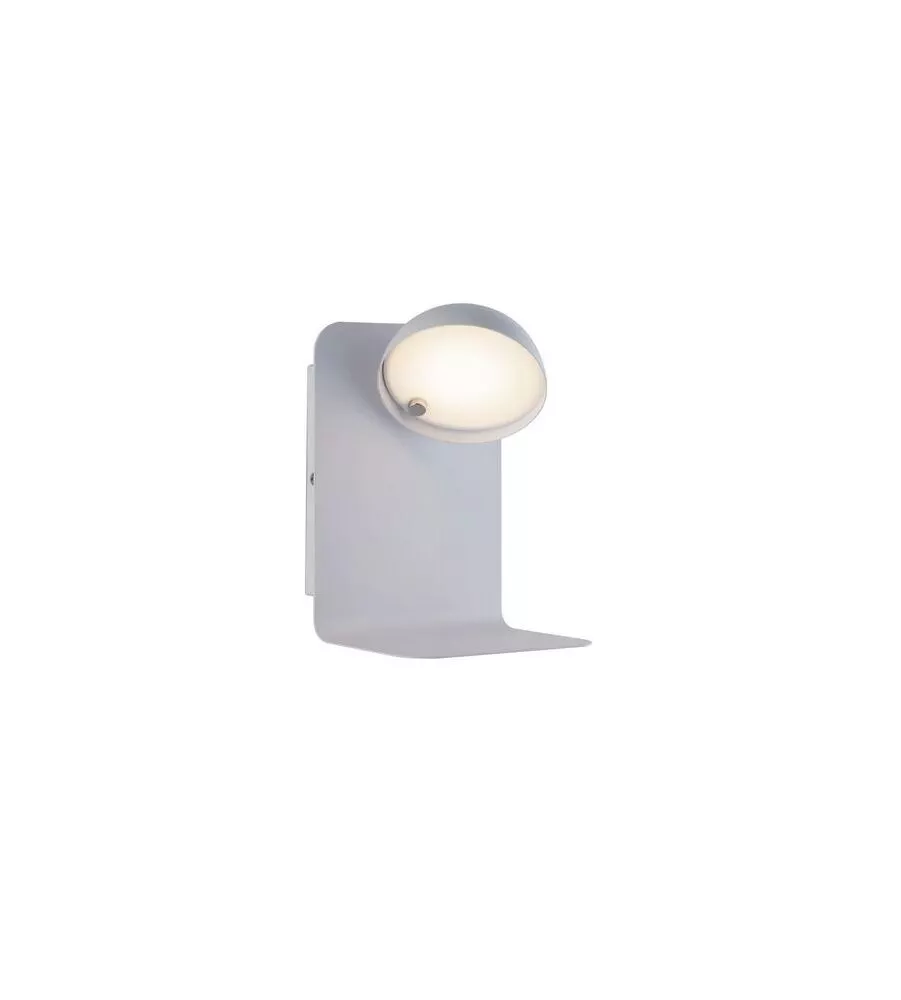 Applique "boing" led bianco con usb, 300lm