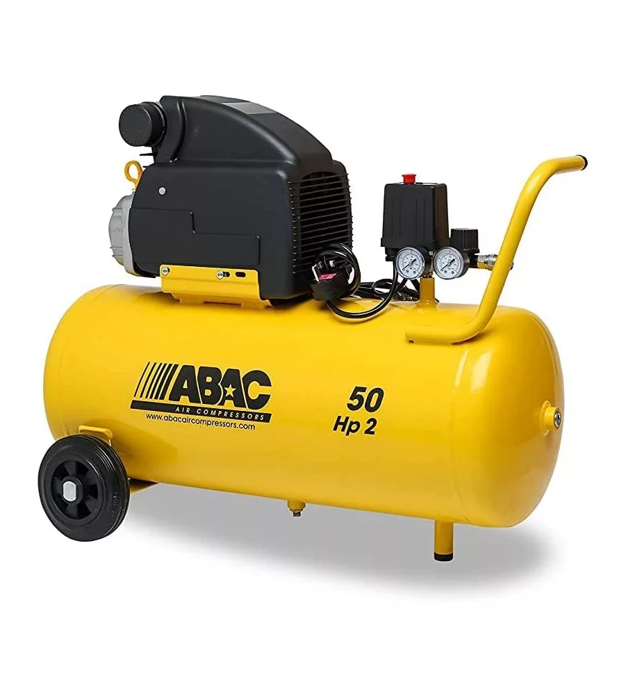 Compressore aria lubrificato abac "monte carlo b20" 50l 2hp