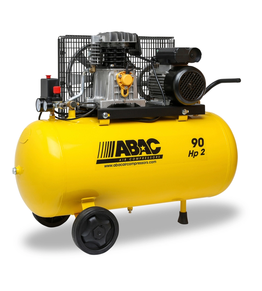 Compressore aria lubrificato abac "b26/90 cm2" 90l 2hp