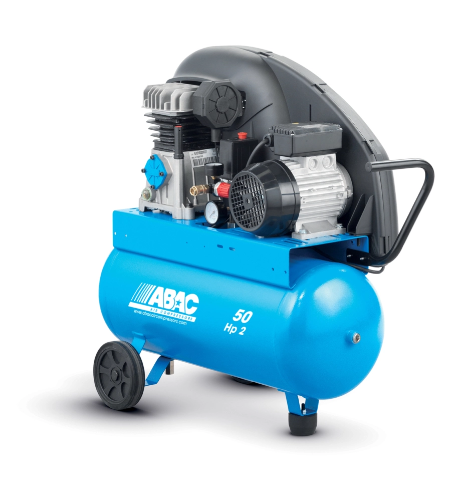 Compressore aria lubrificato abac "a29 50 cm2" 50l 2hp